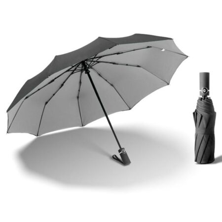 ! Mannen En Vrouwen Zachte Vouwen Compact Volautomatische Regen Paraplu Draagbare Waterdichte Wind Proof Regenkleding