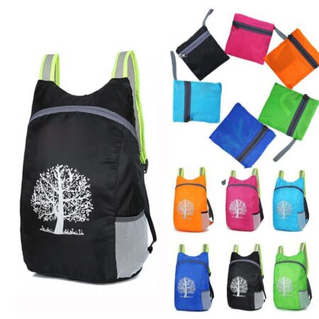 * Opvouwbare Tas Duurzaam Outdoor Packable Lichtgewicht Reizen Wandelen Rugzak Dagrugzak Voor Reizen Wandelen Camping 4028*13Cm