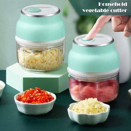 'The Best' Elektrische Mini Knoflook Chopper Groente Voedsel Mincer Usb Oplaadbare Voor Thuis 889