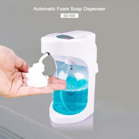 ! 500Ml Automatische Schuim Zeepdispenser Wand-Zeepdispenser Smart Sensor Touchless Badkamer Keuken Accessoires