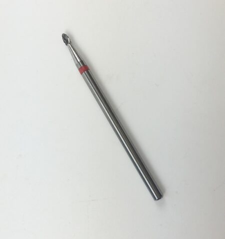 ! 1 PCS Rood = Fijne Carbide Nail boor Cuticle Schoon Nail gereedschap , H01603