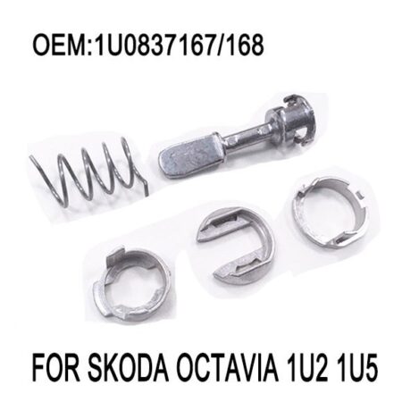! voor SKODA OCTAVIA 1U2 1U5 Deurslot Cilinder Vat Reparatie Kit Front Side