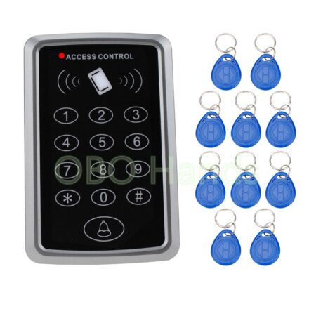 ! Rfid Proximity Toegangscontrole Met Digitale Toetsenbord Support1000 Gebruikers + 10 Sleutelaanhangers Voor Rfid Deur Toegangscontrole Systeem
