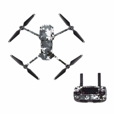 [M0012] Camouflage Voor Dji Mavic Pro Decal Skin Sticker Drone Body + Afstandsbediening + 3 Batterij Bescherming film Cover