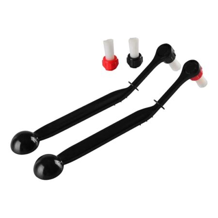 -Koffie Machine Borstel, 2 Stuks Koffie Reinigingsborstel Met Lepel & 2 Stuks Borstel Hoofd, voor Koffiemolen En Espresso