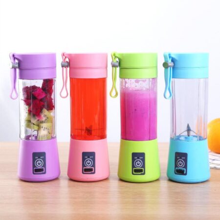 Zy ec 380ml oplaadbare usb elektrische juicer cup ijs blender sap mengen