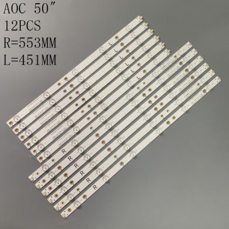 Led backlight strip voor Sharp LC-50LB371C 50LB481U 50PUT6400 50PFT4509 50PFH4009 50PFH5300